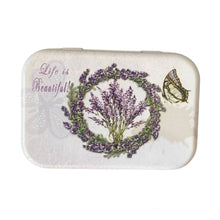 Cargar imagen en el visor de la galería, Cajita “lavandas” de hojalata