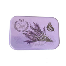 Cargar imagen en el visor de la galería, Cajita “lavandas” de hojalata