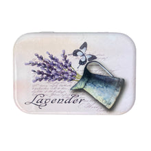 Cargar imagen en el visor de la galería, Cajita “lavandas” de hojalata