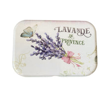 Cargar imagen en el visor de la galería, Cajita “lavandas” de hojalata
