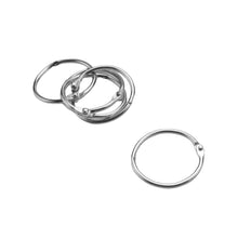 Cargar imagen en el visor de la galería, Argolla llavero Con Broche 4 Unidades 5,0 cm de diámetro