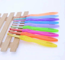 Cargar imagen en el visor de la galería, Set Crochet Fluor