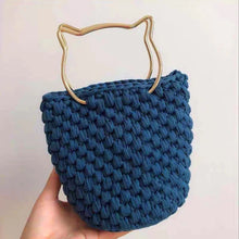 Cargar imagen en el visor de la galería, Set asas metálicas diseño gatito