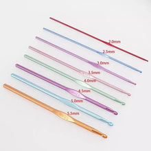 Cargar imagen en el visor de la galería, Set 8 Crochet De Aluminio