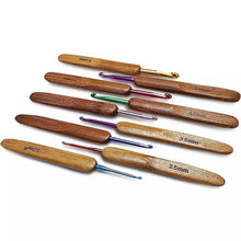 Cargar imagen en el visor de la galería, Set Crochet Mango De Bambú