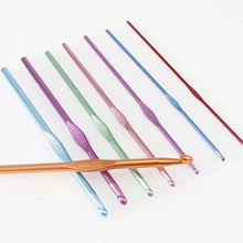 Cargar imagen en el visor de la galería, Set 8 Crochet De Aluminio