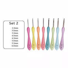 Cargar imagen en el visor de la galería, Set Crochet Pastel