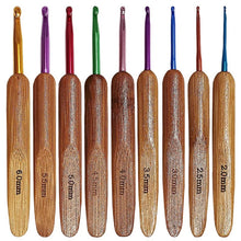 Cargar imagen en el visor de la galería, Set Crochet Mango De Bambú