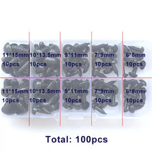 Cargar imagen en el visor de la galería, Set narices negras de seguridad