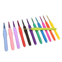 Cargar imagen en el visor de la galería, Set Crochet Arcoíris silicona