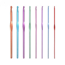 Cargar imagen en el visor de la galería, Set 8 Crochet De Aluminio