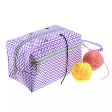 Cargar imagen en el visor de la galería, Knitting Bag Lila