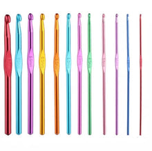 Cargar imagen en el visor de la galería, Set 12 Crochet Aluminio