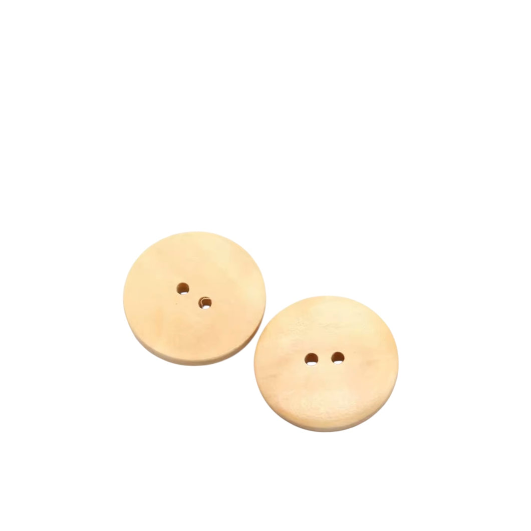 Botón circular madera 2.0 cm